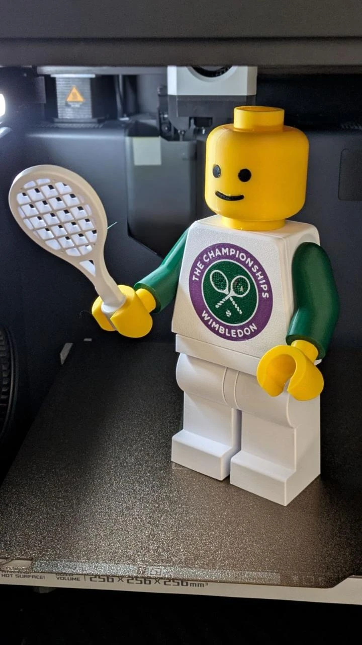🎾 Figurina tijolo Colecionador Wimbledon - (20cm) – photo 4